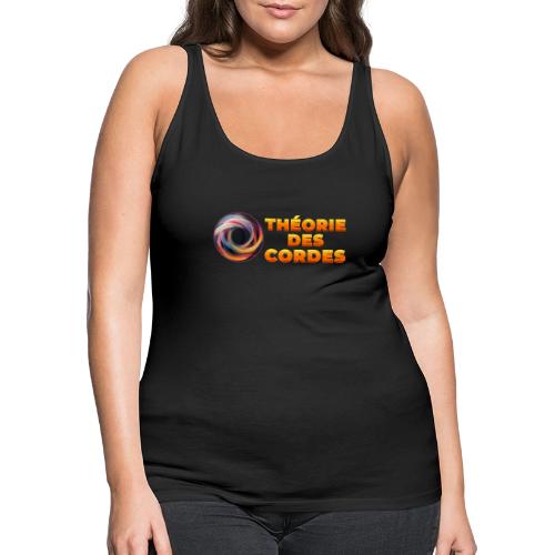 String theory! - Women's Premium Tank Top