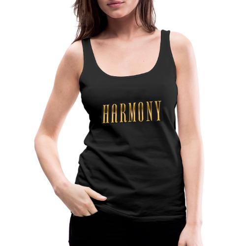 Golden Harmony - Women's Premium Tank Top