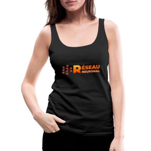 Neural Network: Digital Synapses - Women's Premium Tank Top