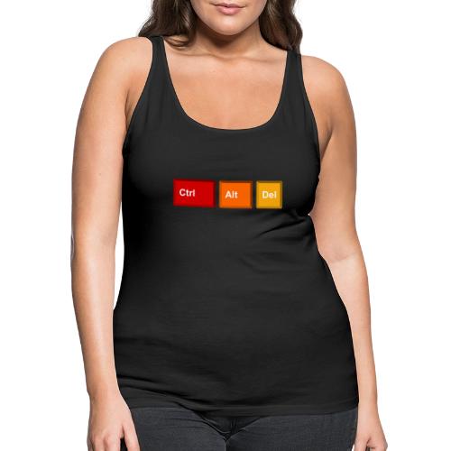 CTRL + ALT + DEL - Women's Premium Tank Top