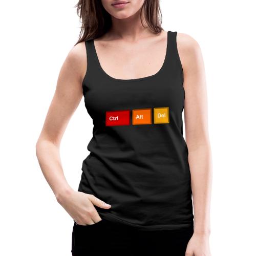 CTRL + ALT + DEL - Women's Premium Tank Top