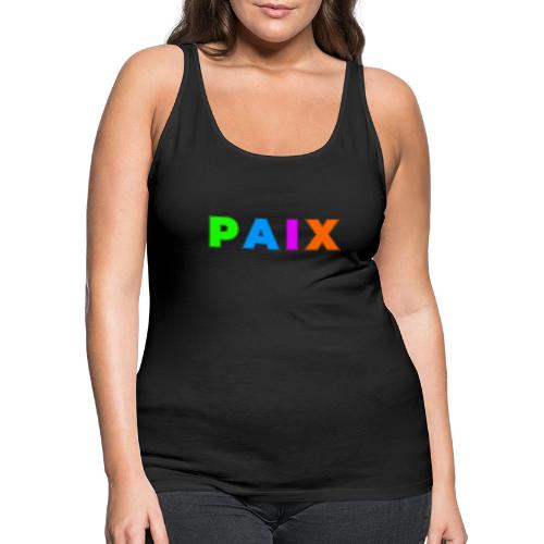 Peace in Colour - Women's Premium Tank Top