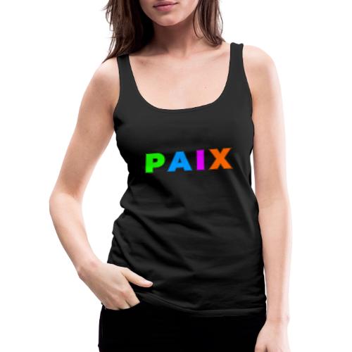 Peace in Colour - Women's Premium Tank Top