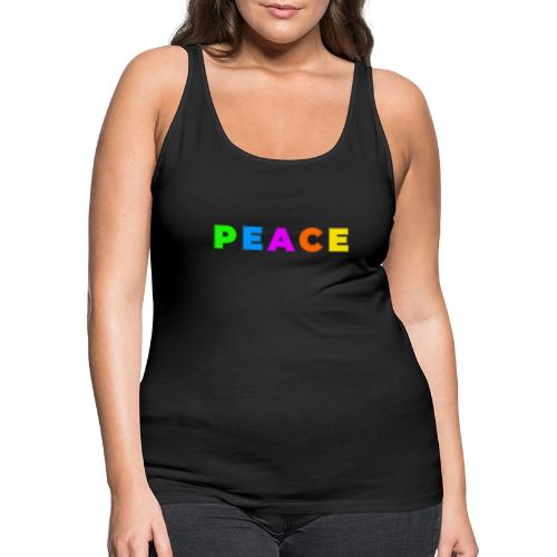 Peace in Every Color - Women's Premium Tank Top