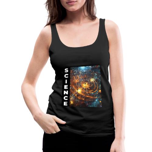 Golden Core of Science - Women's Premium Tank Top