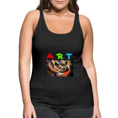 Fragments of Art - Women's Premium Tank Top