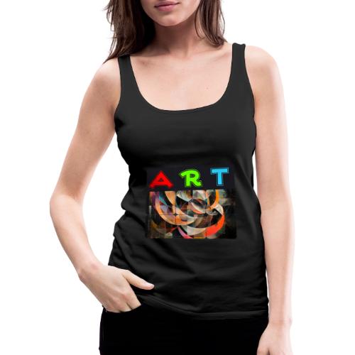 Fragments of Art - Women's Premium Tank Top