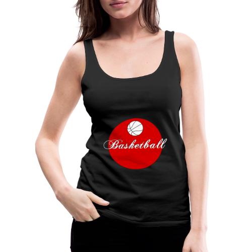 Basketball: Bold Hoops - Women's Premium Tank Top