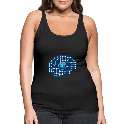 AI: Mind Wired - Women's Premium Tank Top