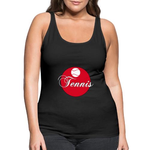 Tennis Pulse - Women's Premium Tank Top