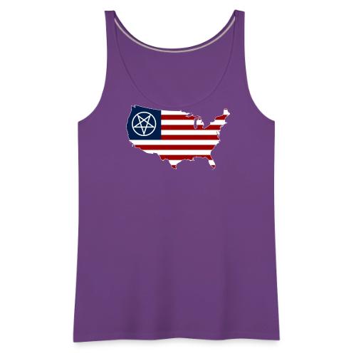 United Satanic America - Women's Premium Tank Top