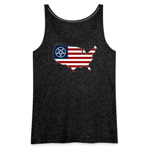 United Satanic America - Women's Premium Tank Top