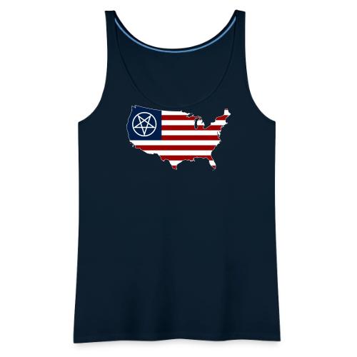 United Satanic America - Women's Premium Tank Top