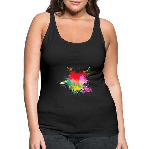 Psychedelic: Color Storm - Women's Premium Tank Top