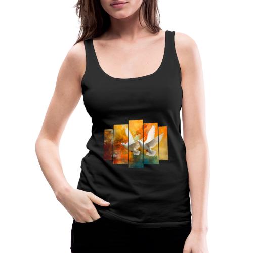 Wings of Peace - Women's Premium Tank Top