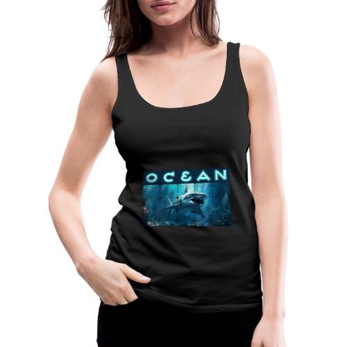 Ocean: Predator's Domain - Women's Premium Tank Top