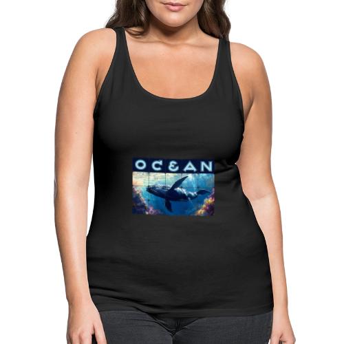 Ocean: Majestic Deep - Women's Premium Tank Top