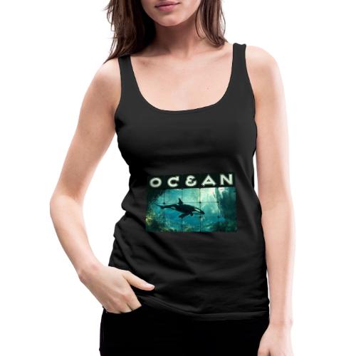 Ocean: Silent Hunter - Women's Premium Tank Top