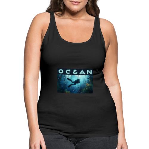 Ocean: Beneath the Blue - Women's Premium Tank Top