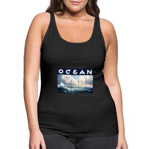 Ocean: Waves of Fury - Women's Premium Tank Top