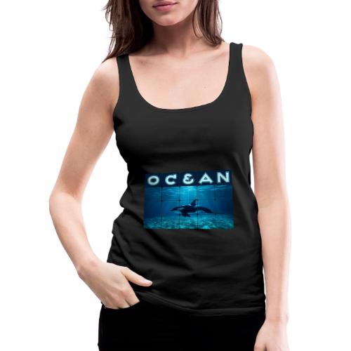 Ocean: Orca in Motion - Women's Premium Tank Top
