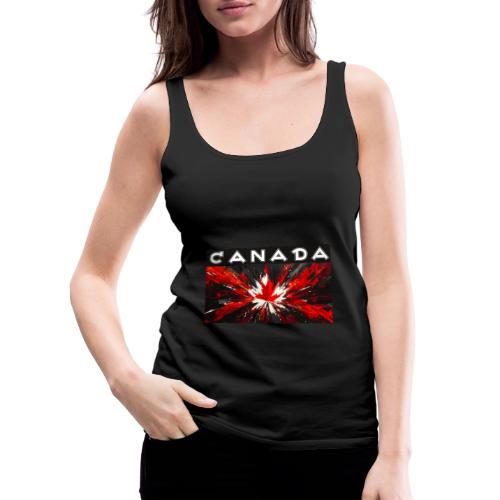 Canada Splash - Women's Premium Tank Top