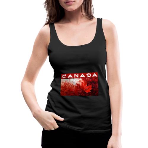 Canada Painted Pride - Women's Premium Tank Top