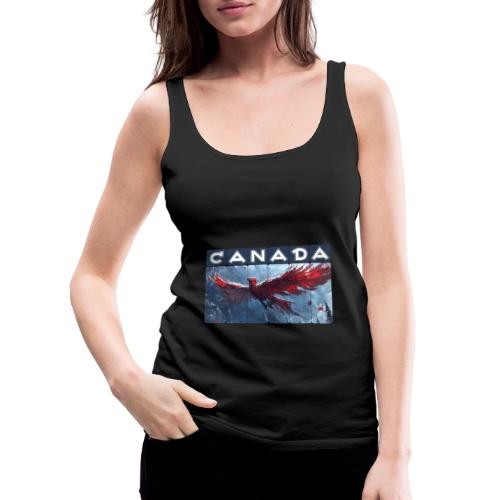 Canada Rising - Women's Premium Tank Top