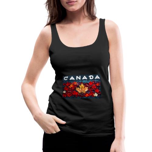 Canada's Living Canvas - Women's Premium Tank Top