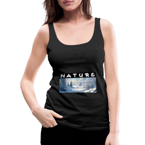 Nature: Frozen Horizon - Women's Premium Tank Top