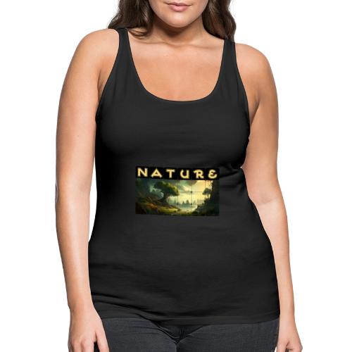 Whispers of Green Peaks - Women's Premium Tank Top