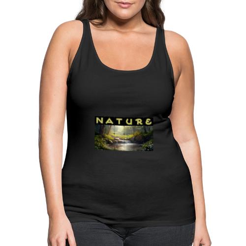 Nature: Verdant Bloom - Women's Premium Tank Top