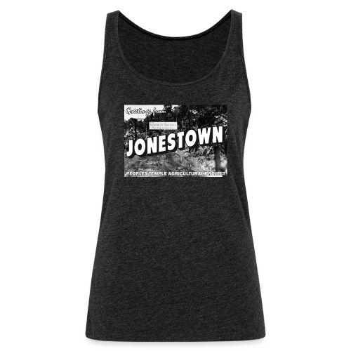 Jonestown Postcard - Women's Premium Tank Top