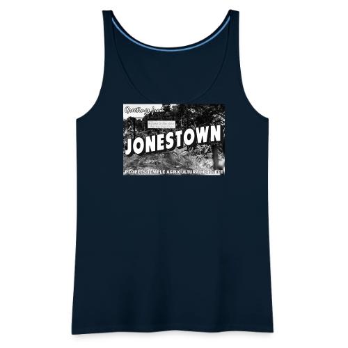 Jonestown Postcard - Women's Premium Tank Top