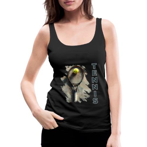 Tennis Power Play - Women's Premium Tank Top