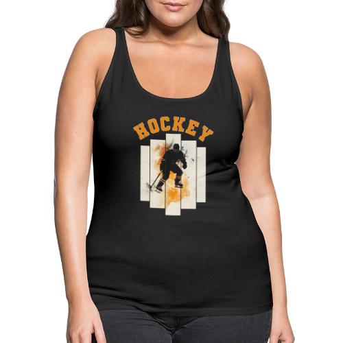 Hockey Grind - Women's Premium Tank Top