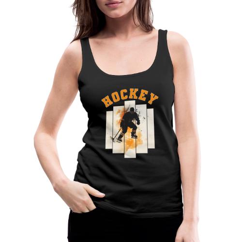 Hockey Grind - Women's Premium Tank Top