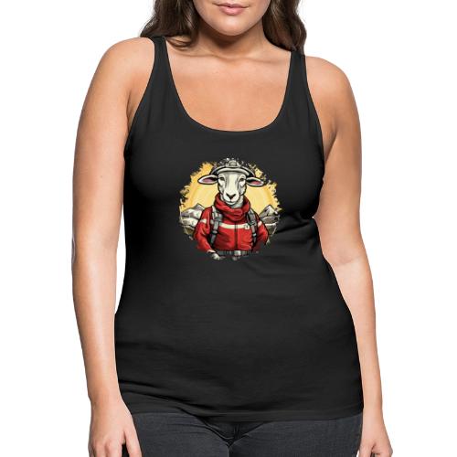 Sheep Firefighter - Women's Premium Tank Top