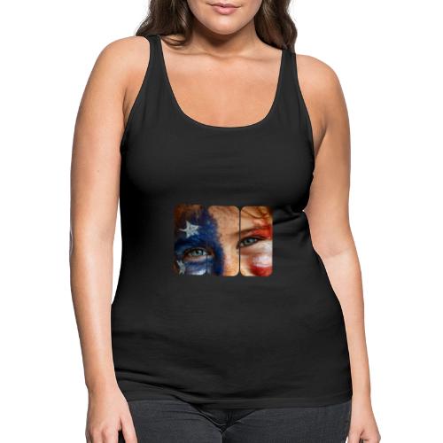 USA: Patriot Gaze - Women's Premium Tank Top