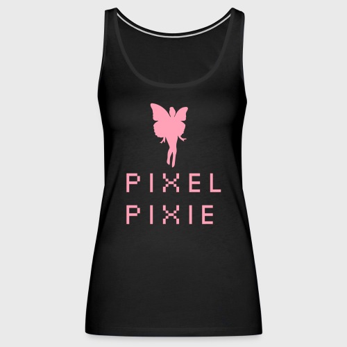 Geek Girl Pixel Pixie - Women's Premium Tank Top