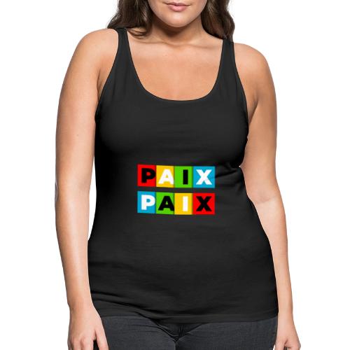 Peace in Colour - Women's Premium Tank Top