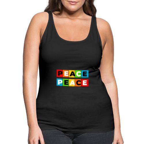 Colorful Peace - Women's Premium Tank Top