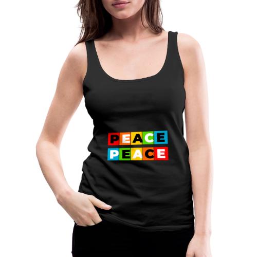Colorful Peace - Women's Premium Tank Top