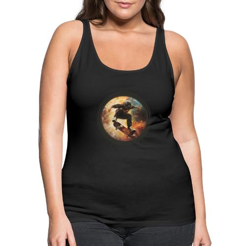 Skateboarding Flow - Women's Premium Tank Top