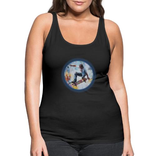 Skateboarding Universe - Women's Premium Tank Top