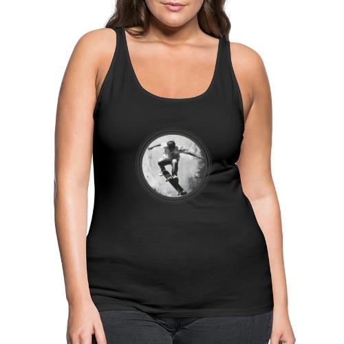 Skateboarding Vibes Only - Women's Premium Tank Top