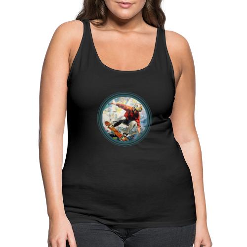 Skateboarding Fuel - Women's Premium Tank Top