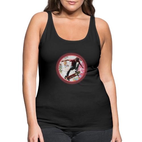 Skateboarding Soul - Women's Premium Tank Top