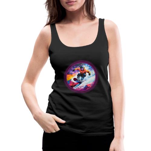 Snowboarding Spirit - Women's Premium Tank Top