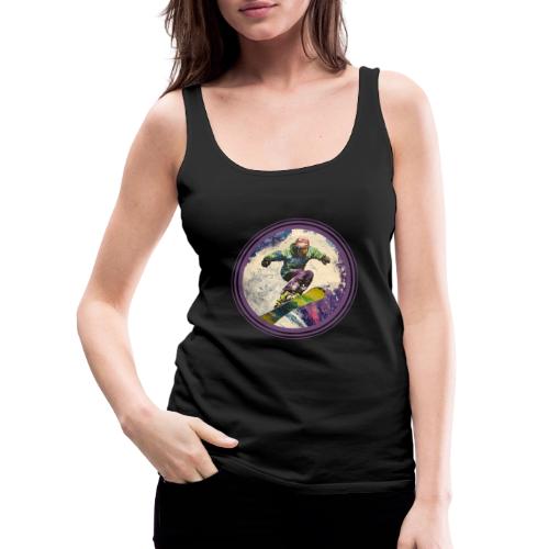 Snowboarding Soul - Women's Premium Tank Top